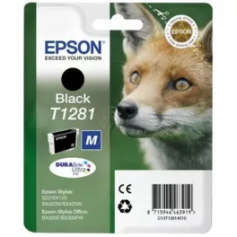   T12814011 Tintapatron Stylus S22, SX125, SX420W nyomtatókhoz, EPSON, fekete, 5,9ml