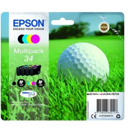   T34664010 Tintapatron multipack, WorkForce WF-3720DWF nyomtatóhoz, EPSON, b+c+m+y, 18,7 ml