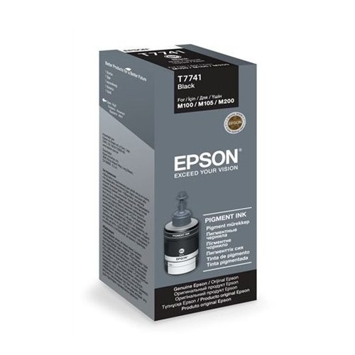 T77414A Tinta Workforce M100, M105 nyomtatókhoz, EPSON, fekete, 140ml