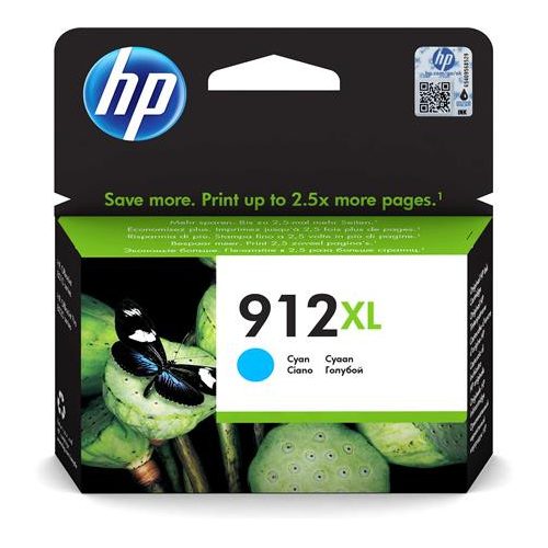 3YL81AE Tintapatron Officejet 8023 All-in-One nyomtatókhoz, HP 912XL, cián, 825 oldal