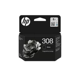   7FP21UE Tintapatron Deskjet 2900, Envy 6110e nyomtatókhoz, HP 308, fekete, 160 oldal