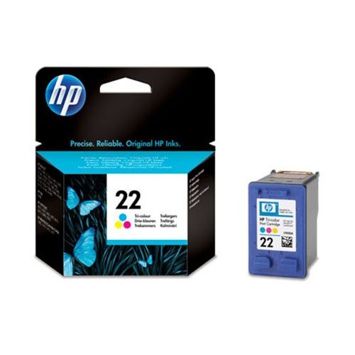 C9352AE Tintapatron DeskJet 3920, 3940, D2300 nyomtatókhoz, HP 22, színes, 5ml