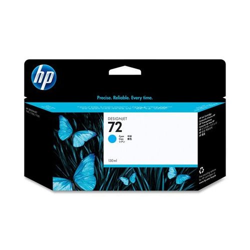 C9371A Tintapatron DesignJet T610, T640, T1100, T1100ps nyomtatókhoz, HP 72, cián, 130ml