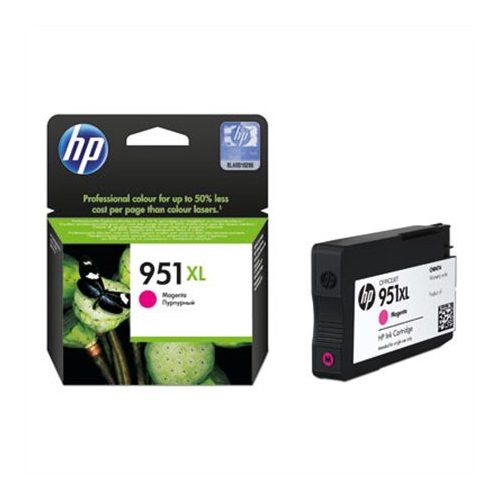 CN047AE Tintapatron OfficeJet Pro 8100 nyomtatóhoz, HP 951xl, magenta, 1,5k