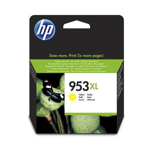 F6U18AE Tintapatron OfficeJet Pro 8210, 8700-as sorozathoz, HP 953XL, sárga, 1,6k