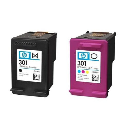 N9J72AE Tintapatron pack DeskJet 2050 nyomtatóhoz, HP 301, b+c+m+y