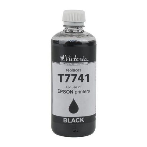 T77414A Tinta Workforce M100, M105 nyomtatókhoz, VICTORIA TECHNOLOGY, fekete, 150ml