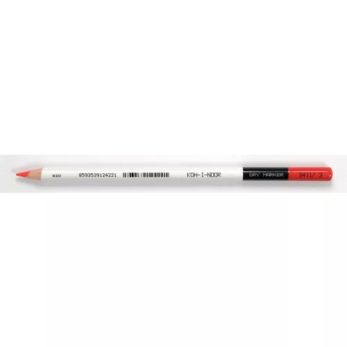 Szövegkiemelő ceruza, KOH-I-NOOR "3411", piros