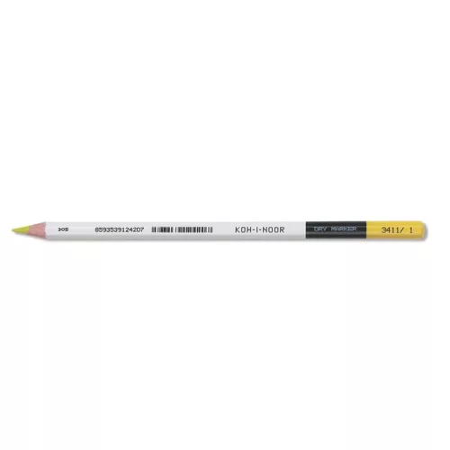 Szövegkiemelő ceruza, KOH-I-NOOR "3411", sárga