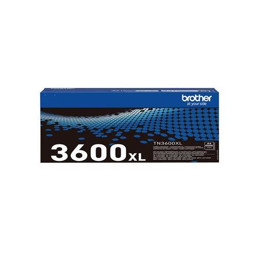 TN3600XL Lézertoner, BROTHER, fekete, 6k
