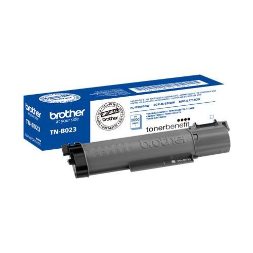 TNB023 Lézertoner HL-B2080DW, DCP-B7520DW, MFC-B7715DW nyomtatókhoz, BROTHER, fekete, 2k