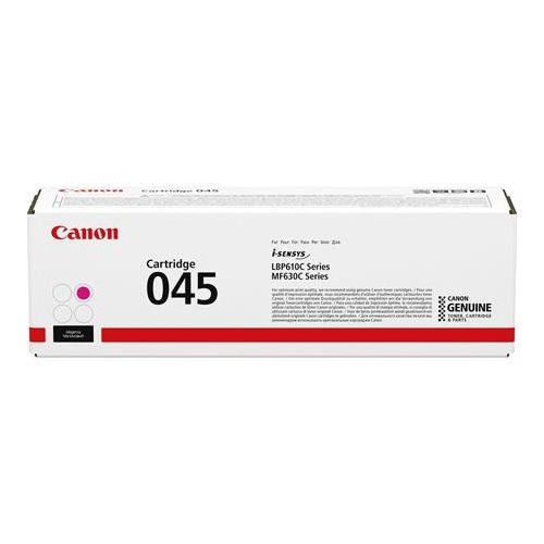 CRG-045 Lézertoner i-SENSYS LBP613Cdw, LBP611Cn MF635Cx, MF633Cdw, MF631Cn nyomtatókhoz, CANON, magenta, 1,3k