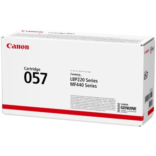 CRG-057 Lézertoner LBP 223DW, MF445DNWF nyomtatóhoz, CANON, fekete, 3,1k