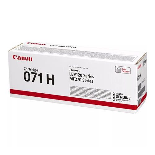 CRG-071H Lézertoner i-Sensys LBP122dw, MF272dw nyomtatókhoz, CANON, fekete, 2,5K