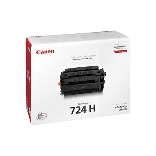 CRG-724H Lézertoner i-SENSYS LBP 6750DN nyomtatóhoz, CANON, fekete, 12,5k