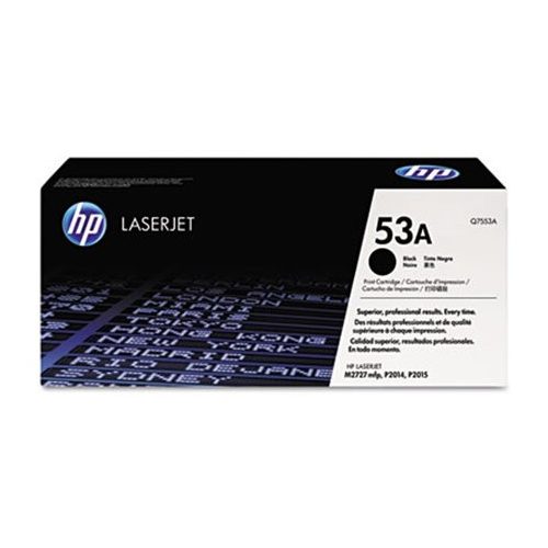 Q7553A Lézertoner LaserJet P2014, P2015, M2727MFP nyomtatókhoz, HP 53A, fekete, 3k