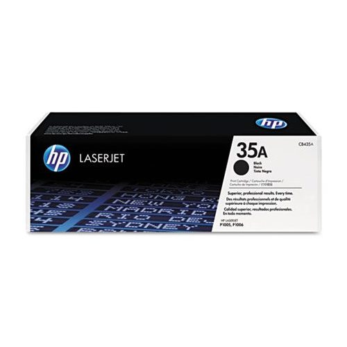 CB435A Lézertoner LaserJet P1005, P1006 nyomtatókhoz, HP 35A, fekete, 1,5k