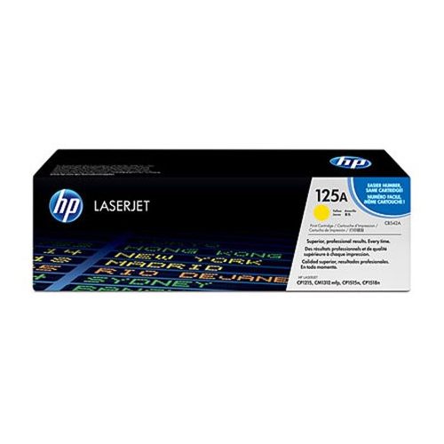 CB542A Lézertoner ColorLaserJet CM1300, CP1210 nyomtatókhoz, HP 125A, sárga, 1,4k