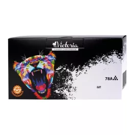   CE278A Lézertoner LaserJet P1566, P1606 nyomtatókhoz, VICTORIA TECHNOLOGY 78A, fekete, 2,1k