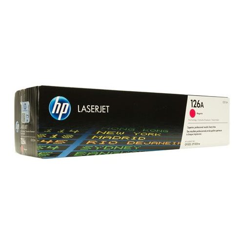 CE313A Lézertoner ColorLaserJet Pro CP1025 nyomtatóhoz, HP 126A, magenta, 1k