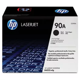   CE390A Lézertoner LaserJet M4555MFP nyomtatóhoz, HP 90A, fekete, 10k
