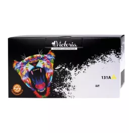   CF212A Lézertoner LaserJet Pro 200 M276N nyomtatóhoz, VICTORIA TECHNOLOGY 131A, sárga, 1,8k