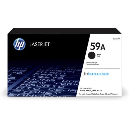 CF259A Lézertoner LaserJet Pro M404, MFP M428 nyomtatókhoz, HP 59A, fekete, 3k