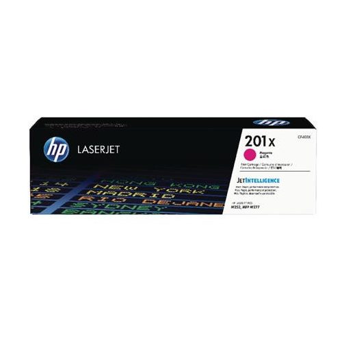 CF403X Lézertoner Color LaserJet Pro M252,M277 nyomtatóhoz, HP 201X, magenta, 2,3k