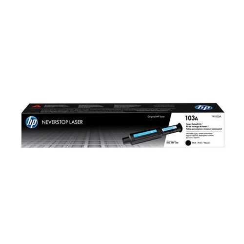 W1103A Lézertoner Neverstop 1000, 1200 nyomtatókhoz, HP 103A, fekete, 2,5k