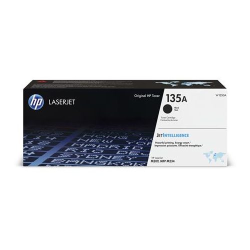 W1350A Lézertoner LaserJet M209, MFP M234 nyomtatókhoz, HP 135A, fekete, 1,1k