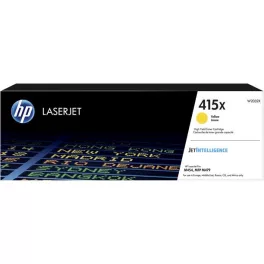   W2032X Lézertoner Color LaserJet Pro M454, MFP M479 nyomtatókhoz, HP 415X, sárga, 6k