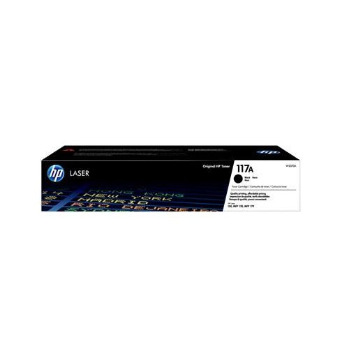 W2070A Lézertoner Color Laser 150, MFP178, MFP179 nyomtatókhoz, HP 117A, fekete, 1k