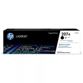   W2210A Lézertoner Color LaserJet Pro M182N, M183FW nyomtatókhoz, HP 207A, fekete, 1,35k
