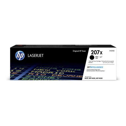 W2210X Lézertoner Color LaserJet Pro M182N, M183FW nyomtatókhoz, HP 207X, fekete, 3,15k