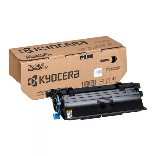 TK3400 Lézertoner ECOSYS MA4500fx, MA4500x, PA4500x nyomtatókhoz, KYOCERA, fekete, 12,5K