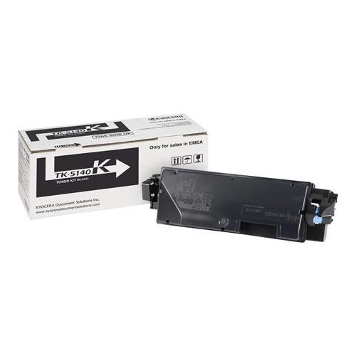 TK5140K Lézertoner P6130cdn, M6030cdn, M6530cdn nyomtatókhoz, KYOCERA, fekete, 7k