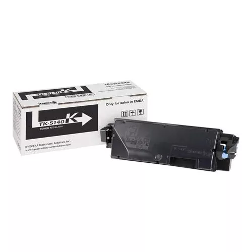 TK5140K Lézertoner P6130cdn, M6030cdn, M6530cdn nyomtatókhoz, KYOCERA, fekete, 7k