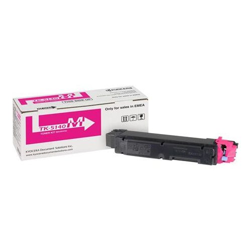 TK5140M Lézertoner P6130cdn, M6030cdn, M6530cdn nyomtatókhoz, KYOCERA, magenta, 5k