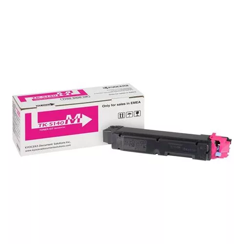 TK5140M Lézertoner P6130cdn, M6030cdn, M6530cdn nyomtatókhoz, KYOCERA, magenta, 5k