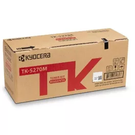  TK5270M Lézertoner ECOSYS M6230cidn, P6230cdn nyomtatókhoz, KYOCERA, magenta, 6K