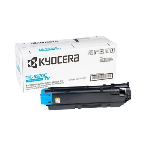 TK5370C Lézertoner ECOSYS MA3500cifx, MA3500cix nyomtatókhoz, KYOCERA, cián, 5K