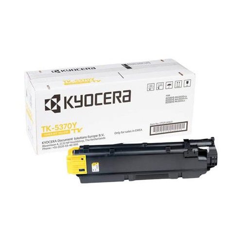 TK5370Y Lézertoner ECOSYS MA3500cifx, MA3500cix nyomtatókhoz, KYOCERA, sárga, 5K