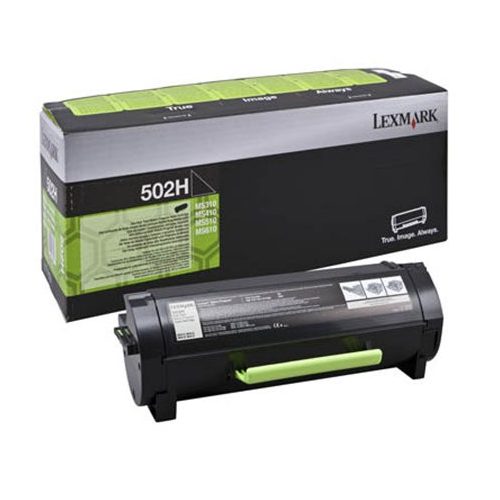 50F2H00 Lézertoner MS310/410/510/610 nyomtatóhoz, LEXMARK, fekete,5k (return)