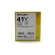 405764 Gélpatron SG 3100SNw, SG 7100DN nyomtatókhoz, RICOH Type GC41Y, sárga, 2,2k
