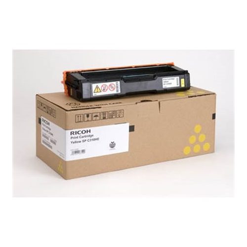 407635 Lézertoner Aficio SP C320DN nyomtatókhoz, RICOH, sárga, 6,6k