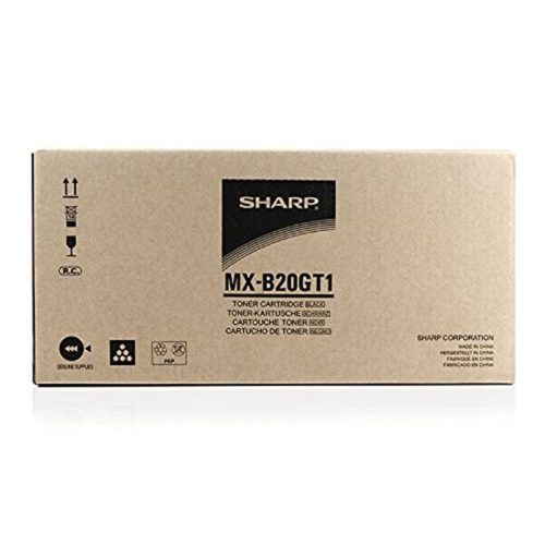 MXB-20GT1 Fénymásolótoner MX B200 fénymásolóhoz, SHARP, fekete, 8k