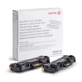   106R04349 Lézertoner B205, B210, B215 nyomtatókhoz, XEROX, fekete, 2*3k
