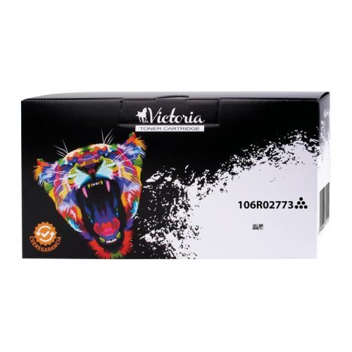 106R02773 Lézertoner Phaser 3020NI, WC3025NI nyomtatóhoz, VICTORIA TECHNOLOGY, fekete, 1,5k