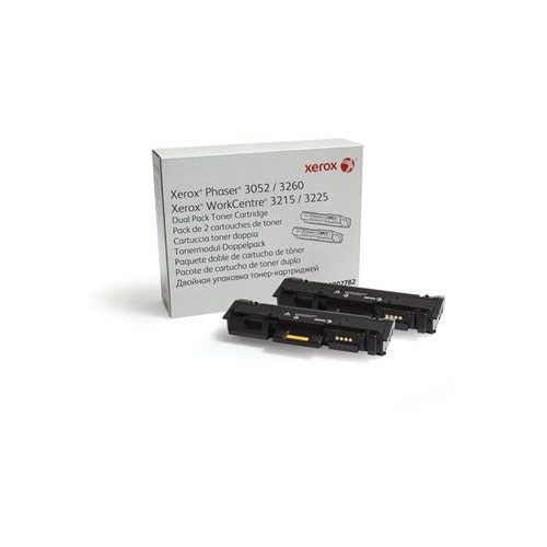 106R02782 Lézertoner WorkCentre 3225, 3215 nyomtatóhoz, XEROX, fekete, 2*3k