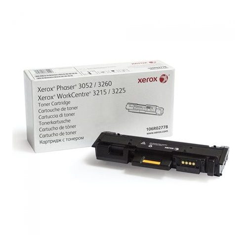 106R02778 Lézertoner WorkCentre 3225, 3215 nyomtatóhoz, XEROX, fekete, 3k